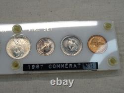 1967 Canada Silver Proof Set 6 Coins RCM Centennial Capital Plastic Holder