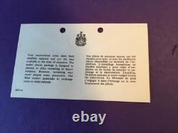 1967 Canadian Proof-like Mint 6 Coin Set With Envelope/Description 80% Silver