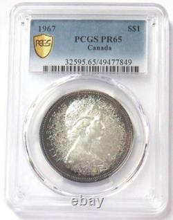 1967 Silver Canada Proof $1 Pcgs Pr 65