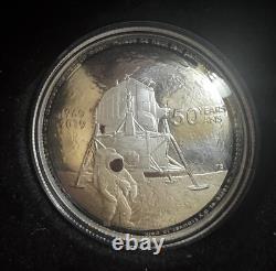 1969-2019 Apollo 11 Moon Landing 50th Anniversary $25 Silver Proof Canada Coin