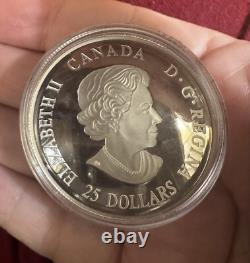 1969-2019 Apollo 11 Moon Landing 50th Anniversary $25 Silver Proof Canada Coin