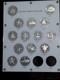 1971-84 14 Canada Canadian Commemorative Silver Dollars Capital Plastics Holder