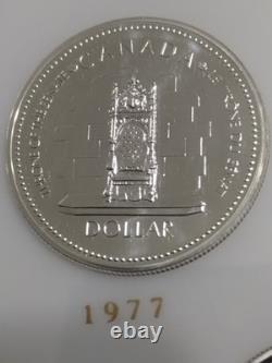 1971-84 14 Canada Canadian Commemorative Silver Dollars Capital Plastics Holder