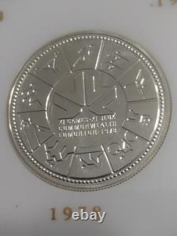 1971-84 14 Canada Canadian Commemorative Silver Dollars Capital Plastics Holder