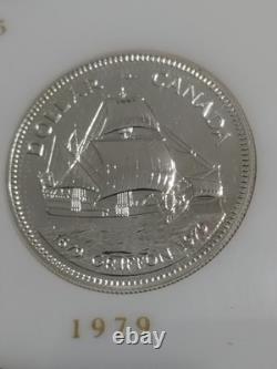 1971-84 14 Canada Canadian Commemorative Silver Dollars Capital Plastics Holder