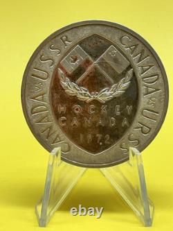 1972 Summit Series Canada vs USSR 2 OZ. Sterling Silver Commemorative Proof Coin