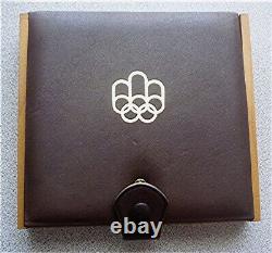 1973 CANADA OFFICIAL PROOF SILVER SET (4) 1976 OLYMPICS SERIES I 4.34 Oz