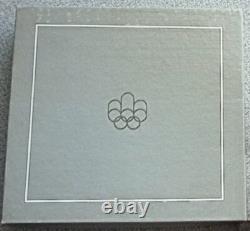 1973 CANADA OFFICIAL PROOF SILVER SET (4) 1976 OLYMPICS SERIES I 4.34 Oz