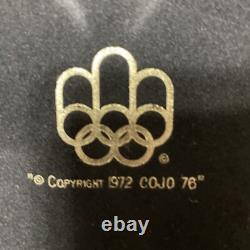 1976 CANADA OLYMPIC SILVER PROOF COIN SET withBOX 4.32 OZ STERLING FREE SHIPPING