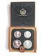 1976 Canada Montreal Olympic 4 Piece Silver Proof Coin Set With Case & COA