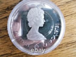 1976 Canada Montreal Olympic 4 Piece Silver Proof Coin Set With Case & COA