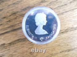 1976 Canada Montreal Olympic 4 Piece Silver Proof Coin Set With Case & COA