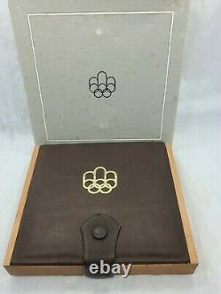 1976 Canada Montreal Olympics Proof Silver 4-Coin Set Series I (T1625)