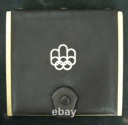 1976 Canada Montreal Olympics Proof Silver 4-Coin Set Series II III