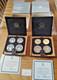1976 Canada Olympics Silver Proof 4 Coin Set Box & COA -2 sets- 8 coins 8.6 ASW