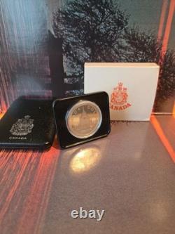 1976 Canada Silver Dollar Parliament Buildings Centennial Proof-Like Low MINTAGE