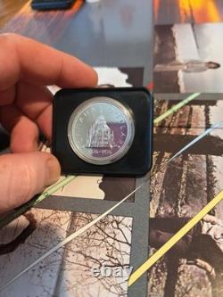 1976 Canada Silver Dollar Parliament Buildings Centennial Proof-Like Low MINTAGE