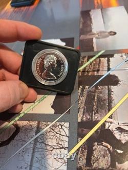 1976 Canada Silver Dollar Parliament Buildings Centennial Proof-Like Low MINTAGE