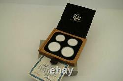1976 Canada Silver Proof Olympic Games Set In Box With COA Free Shipping USA