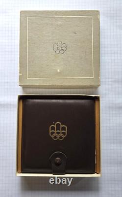 1976 Montreal Olympic Coins Proof Set 4.326 Troy oz Silver