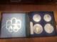 1976 Montreal Olympics 4 Coin Silver Proof Set 2 x $10 & 2 x $5 4.32oz Silver