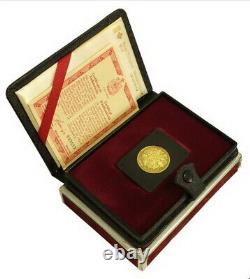 1977 Canada Queen Elizabeth II Silver Jubilee $100 Gold Proof Coin with Box & COA