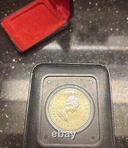 1978 CANADA UK ELIZABETH II XI GAMES Commonwealth EDMONTON SILVER PROOF DOLLAR
