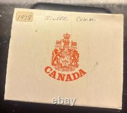 1978 CANADA UK ELIZABETH II XI GAMES Commonwealth EDMONTON SILVER PROOF DOLLAR