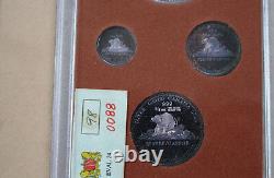 1980 Johnson Matthey Canada 6 Coin Silver Beaver Proof Set Ser #0088/1500 E0834