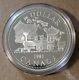 1981 CANADA UK Elizabeth II Railway Train PROOF-LIKE Silver Dollar Coin