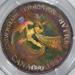 1983 Proof Silver Canada W. U. Games Dollar PR65DCAM