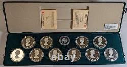 1987 Canada 10-Piece Winter Olympic Silver Proof Set