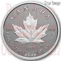 1988-2023 35th Anniversary Silver Maple Leaf 5-Coin Fractional Proof Set Canada