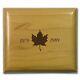1989 Canada Proof 1oz. Silver Maple Leaf In Wooden Box