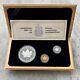 1989 Proof Maple Leaf 1/10th Gold 1/10th Platinum 1oz Silver Canada Coin Set