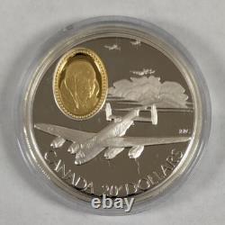 1990 to 1993 Canada $20 8 Piece Set 8oz. 925 Silver Proof Gold Cameo Insert