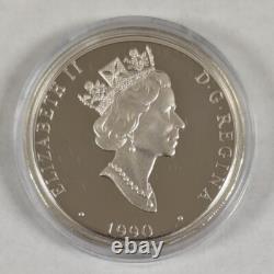 1990 to 1993 Canada $20 8 Piece Set 8oz. 925 Silver Proof Gold Cameo Insert