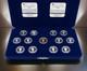 1992 Canada 125th Anniversary 13-Coin Set 12 Silver Quarters OGP 2.14oz ASW
