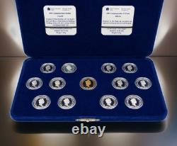 1992 Canada 125th Anniversary 13-Coin Set 12 Silver Quarters OGP 2.14oz ASW