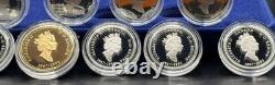 1992 Canada 125th Anniversary 13-Coin Set 12 Silver Quarters OGP 2.14oz ASW
