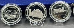1992 Canada 125th Anniversary 13-Coin Set 12 Silver Quarters OGP 2.14oz ASW