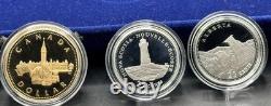 1992 Canada 125th Anniversary 13-Coin Set 12 Silver Quarters OGP 2.14oz ASW