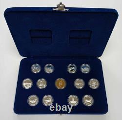 1992 Canada 125th Anniversary Silver Proof Quarter Set WithCase