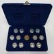 1992 Canada 125th Anniversary Silver Proof Quarter Set WithCase
