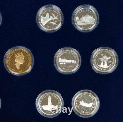 1992 Canada 125th Anniversary Silver Proof Quarter Set WithCase
