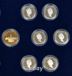 1992 Canada 125th Anniversary Silver Proof Quarter Set WithCase