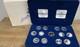 1992 Canada 125th Commemorative 13 Coin 25 Cents Set 925 Silver & $1 Proof
