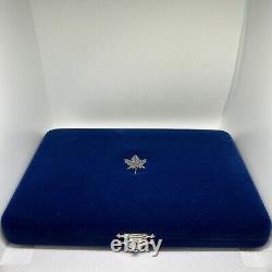 1992 Canada 125th Commemorative 13 Coin Silver 25 Cents $1 Proof Set w Case 925