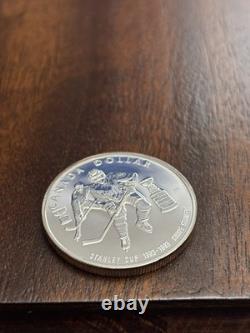 1993 Canada Silver Proof $1 One Dollar Coin 100th Anniversary Stanley Cup