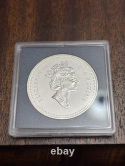 1993 Canada Silver Proof $1 One Dollar Coin 100th Anniversary Stanley Cup